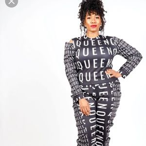 Sassy Jones Queen jogger set